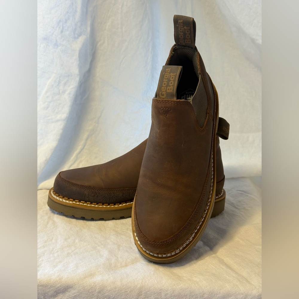 Georgia Giant Romeo Work Boot AMP X-LITE - Brown Women's 7